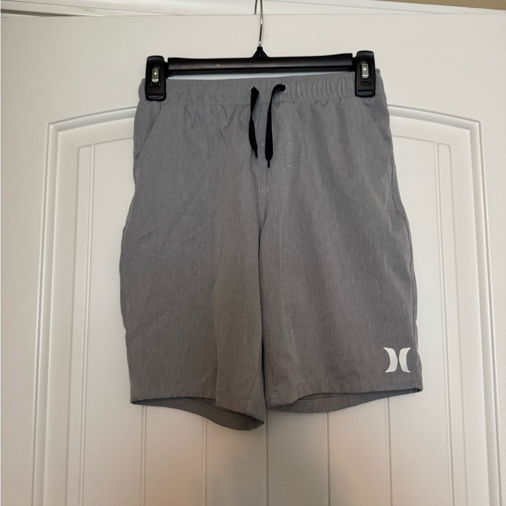 Hurley Boys Athletic Gray Shorts